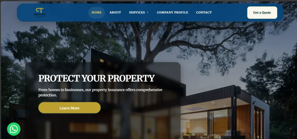 STIB Ghana website home page